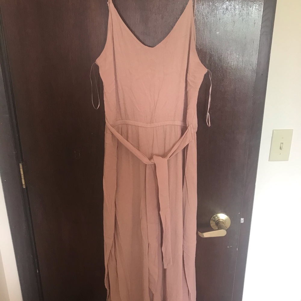 Baby pink jumpsuit